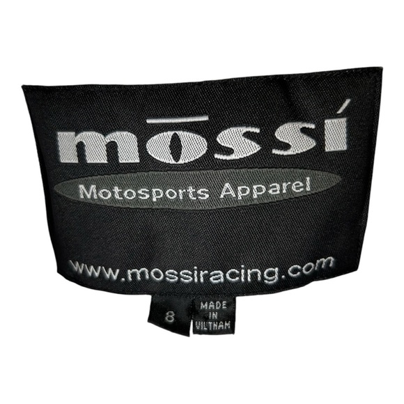Mossi Motorsports Women's Nylon Full-Zip Racing Jacket runs small it fits size 6 - Picture 4 of 15